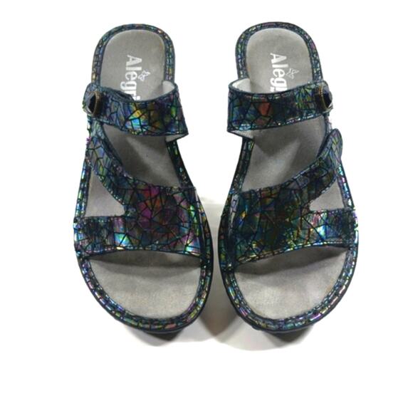 SS1544 EUC $100 ALEGRIA Sandals size 36 US 6/6.5 - Picture 2 of 11